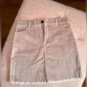 Princess Polly Pink Denim Skirt sz AU 8/US